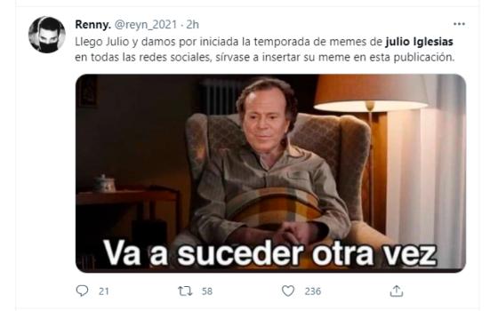 Julio Iglesias memes Twitter