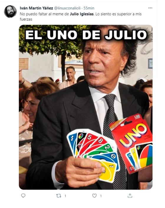 Julio Iglesias memes Twitter