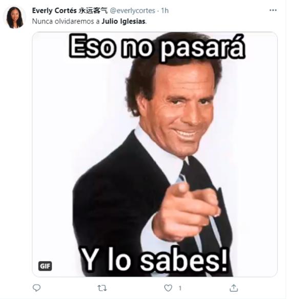 Julio Iglesias memes Twitter