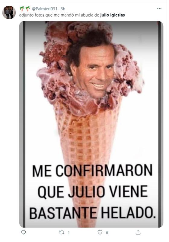 Julio Iglesias memes Twitter