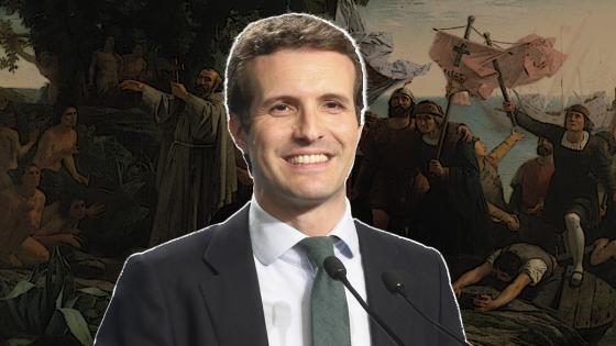 Pablo Casado asegura que España jamás colonizó y que los latinoamericanos consideran a este país como su "madre patria". Pablo Casado, líder de la oposición española.