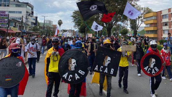 Protestas en Colombia