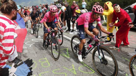 Rigoberto Urán se mantiene en el top 5 de la general del Tour