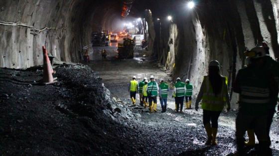 Así avanza la construcción del Túnel del Toyo