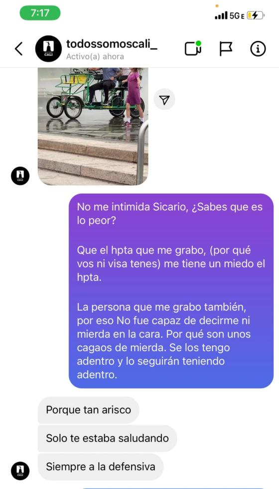Beto Coral denuncia seguimientos por parte de Andrés Escobar Beto Coral denuncia seguimientos por parte de Andrés Escobar