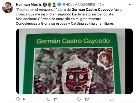 Twitter @HOLLMANMORRIS