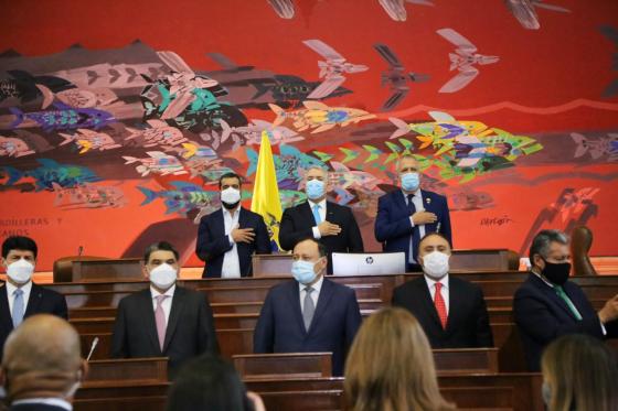 Con pullas a la oposición, Duque instaló el Congreso para el 2021-2022 Con pullas a la oposición, Duque instaló el Congreso para el 2021-2022
