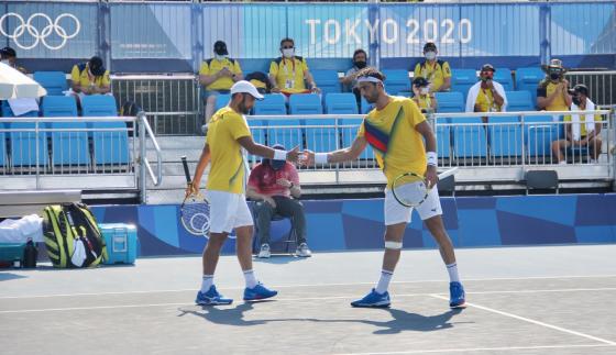 Victoria para Cabal y Farah en su debut en los Juegos Olímpicos Victoria para Cabal y Farah en su debut en los Juegos Olímpicos
