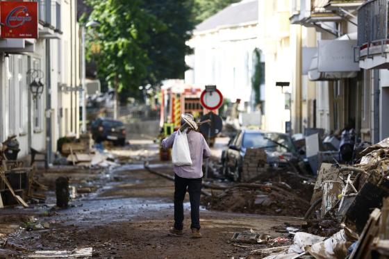 Inundaciones en Alemania. 