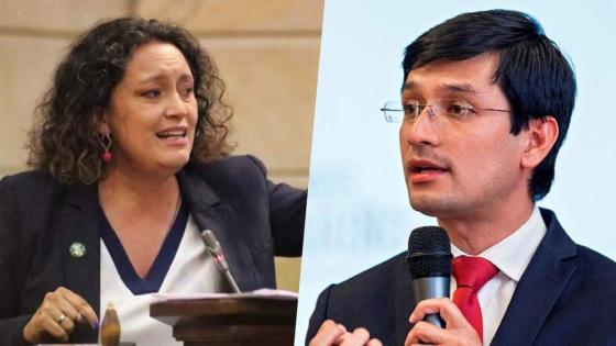 Discusión de Angélica Lozano y Camilo Romero por candidatura verde Discusión de Angélica Lozano y Camilo Romero por candidatura verde