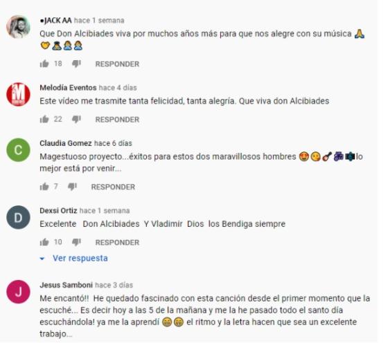 Alcibiades Martínez recibe gran apoyo con su canción "Hombre macho". La canción de un campesino recibe halagos en Youtube.