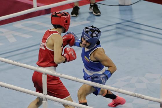 Jenny Arias en boxeo olímpico 
