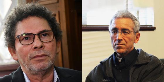 Pastor Alape y otros ex-Farc de frente a la Comisión de la Verdad Pastor Alape y otros ex-Farc de frente a la Comisión de la Verdad