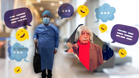 Foto de Pacho Santos genera risa entre algunos tuiteros que lo consideran exagerado. Pacho Santos es criticado por su foto completamente forrado contra el coronavirus.