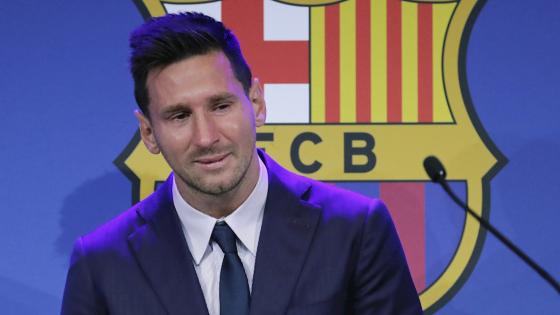 Lionel Messi se despide del Barcelona Lionel Messi se despide del Barcelona