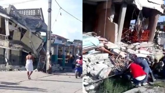 Terremoto en Haití dejó en ruinas varias edificaciones Terremoto en Haití dejó en ruinas varias edificaciones