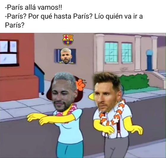 Memes de la salida de Lionel Messi del Barcelona FC