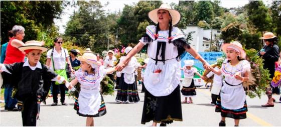 Cierres viales en Santa Elena para Desfile de Silleteritos