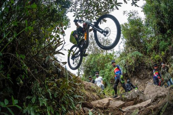 Mejores riders en el Volcán Galera en la tercera válida de la Copa Colombia de Enduro
