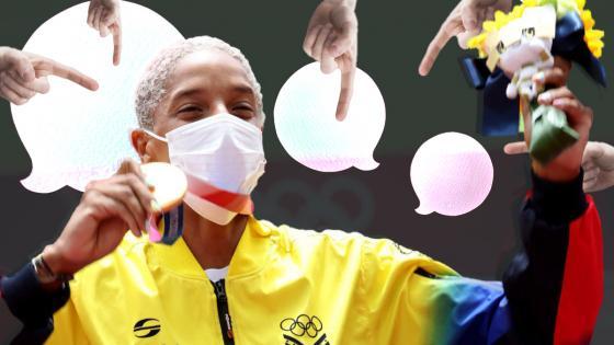 Yulimar Rojas logró un triunfo histórico para su país en los Olímpicos. 