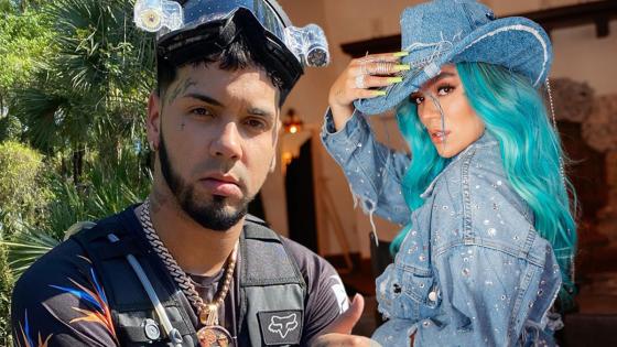 Anuel AA y Karol G Anuel AA y Karol G