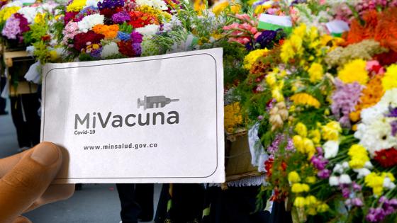 Exigencia de carné de vacunación en Feria de las Flores se mantiene Exigencia de carné de vacunación en Feria de las Flores se mantiene