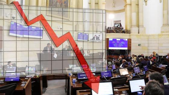 Desde 2019 la imagen del Congreso va en declive Desde 2019 la imagen del Congreso va en declive