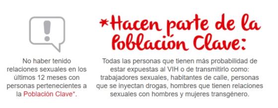 Relaciones homosexuales son criterios de exclusión para donar sangre. Criterios para donantes de sangre.