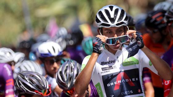 Egan Bernal, mejor colombiano en la etapa 13 de La Vuelta Egan Bernal, mejor colombiano en la etapa 13 de La Vuelta
