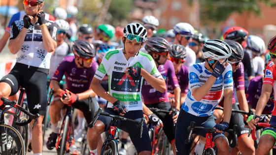 Egan Bernal y 'Supermán' López descienden casillas en la general de La Vuelta Egan Bernal y 'Supermán' López descienden casillas en la general de La Vuelta