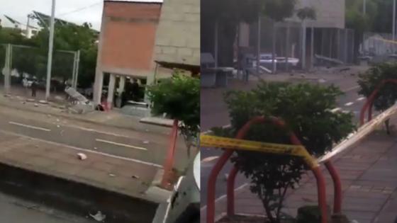 Atentado en Cúcuta deja siete policías y cuatro civiles heridos Atentado en Cúcuta deja siete policías y cuatro civiles heridos