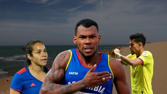 Deportistas de La Guajira. 