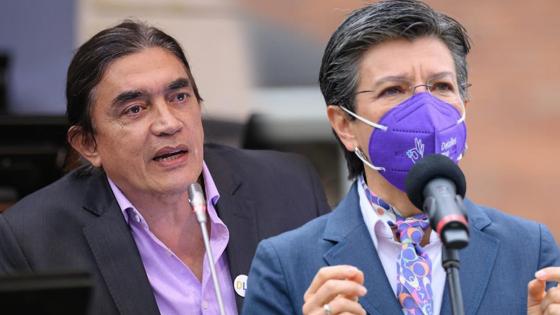 "Rastrera": Gustavo Bolívar arremete contra Claudia López "Rastrera": Gustavo Bolívar arremete contra Claudia López