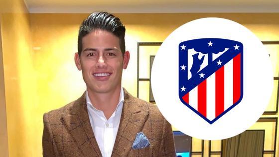 ¿James Rodríguez, nuevo jugador del Atlético de Madrid?