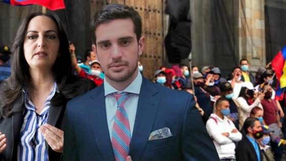Nueva jornada de marchas saca de quicio a hijo de Cabal Nueva jornada de marchas saca de quicio a hijo de Cabal