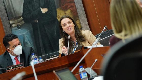 "Aquí estaremos hasta recuperar cada peso del contrato": Karen Abudinen "Aquí estaremos hasta recuperar cada peso del contrato": Karen Abudinen