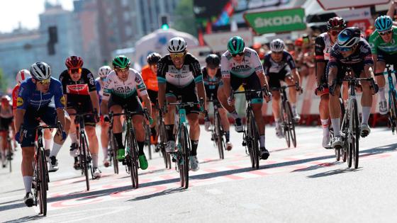 Caída en la Vuelta a España Caída en la Vuelta a España