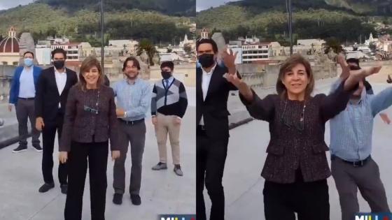 Baile en TikTok de senadora uribista enciende el debate Baile en TikTok de senadora uribista enciende el debate