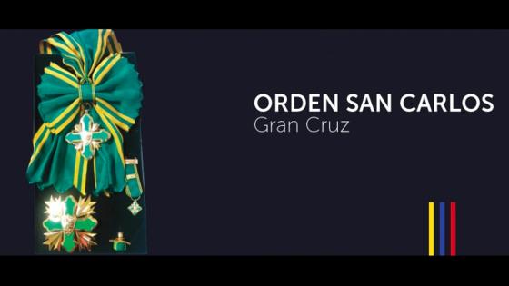 La Orden de San Carlos es especialmente entregada a Embajadores Extraordinarios y Plenipotenciarios La Orden de San Carlos es especialmente entregada a Embajadores Extraordinarios y Plenipotenciarios