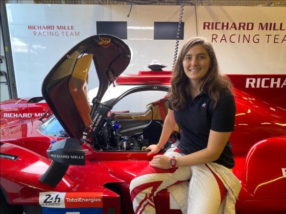 Tatiana Calderón calienta motores para Las 24 Horas de Le Mans Tatiana Calderón calienta motores para Las 24 Horas de Le Mans