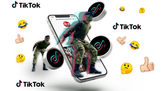 El Ejército Nacional se lanza a consquistar TikTok. 