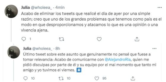 Tuitera denuncia clasismo en bar de Alejandro Riaño 1. 