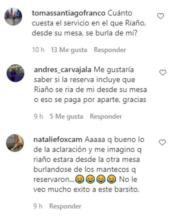 Usuarios en Instagram cuestiona a Alejandro Riaño por supuestos actos de clasismo. 