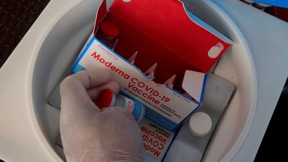 Segunda dosis de Vacuna Moderna Segunda dosis de Vacuna Moderna