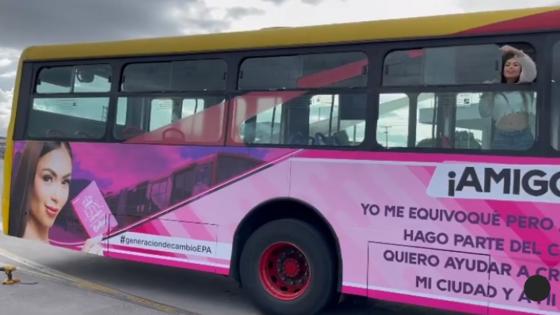 Transmilenio habló sobre publicidad de Epa Colombia