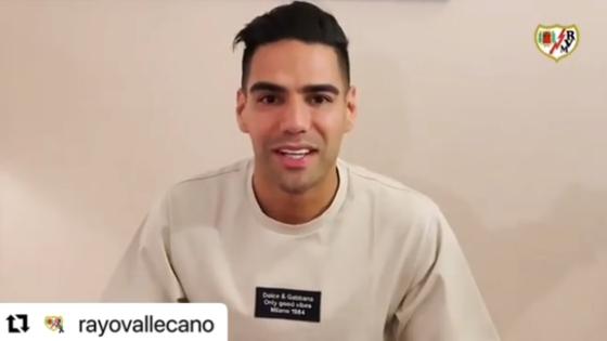La razón del número '3' de Falcao García en el Rayo Vallecano La razón del número '3' de Falcao García en el Rayo Vallecano