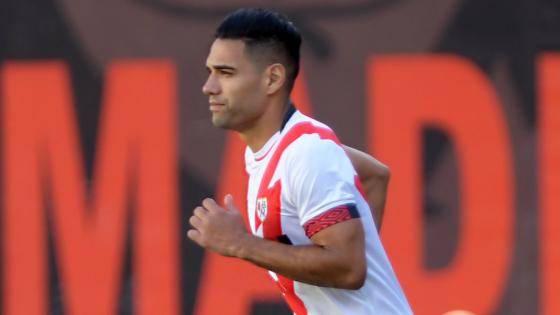 ¡Debut y victoria! Gol de Falcao García en el Rayo Vallecano