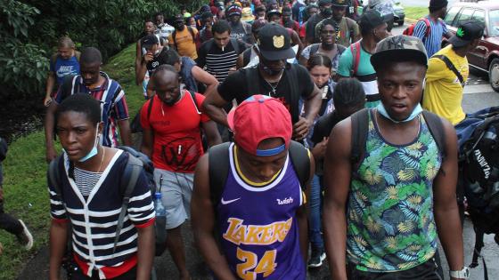 Crisis humanitaria en Colombia: miles de haitianos y cubanos están varados Crisis humanitaria en Colombia: miles de haitianos y cubanos están varados