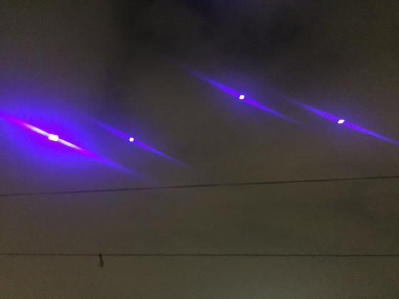  luces en el cielo de Bogotá