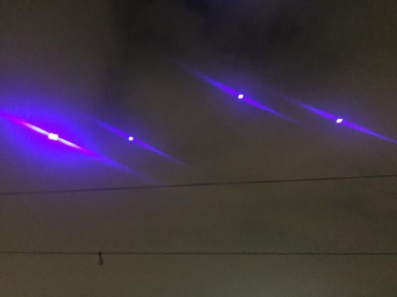 luces en el cielo de Bogotá luces en el cielo de Bogotá